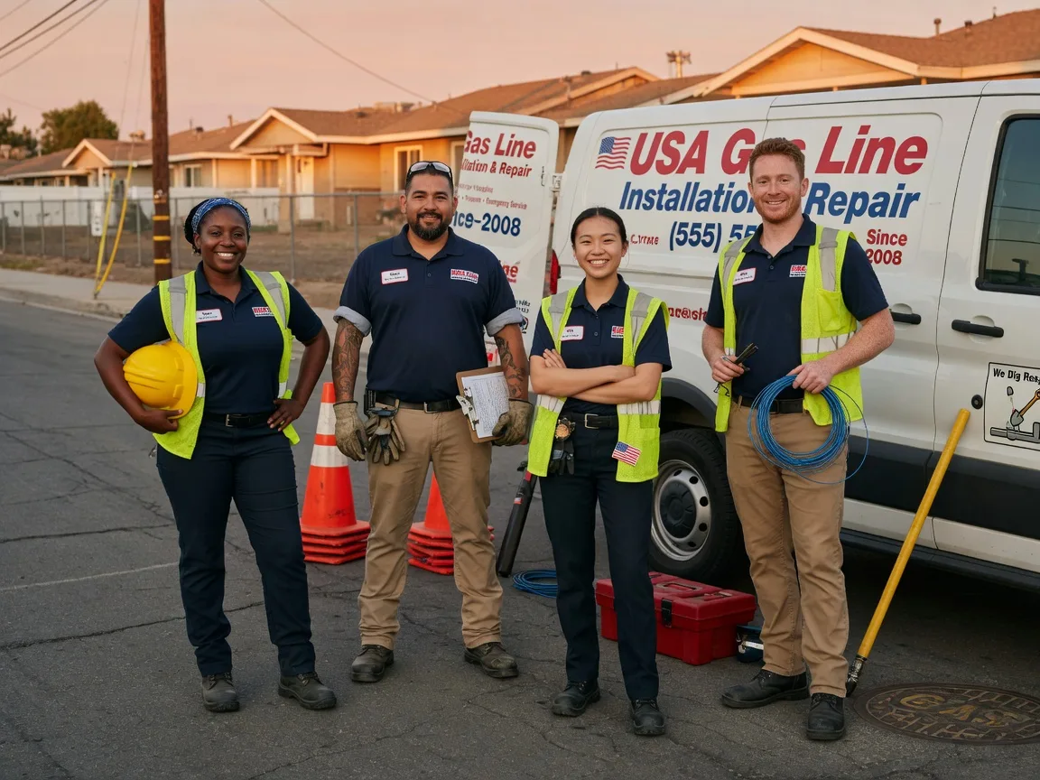 Gas Line Installation company in Steinauer, NE